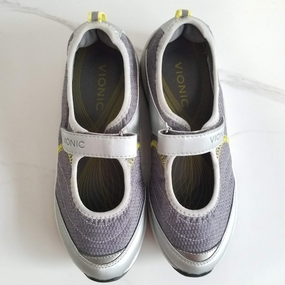 Vionic Orthotic Sunset Mary Jane Walking Shoes 7 - Picture 6 of 12